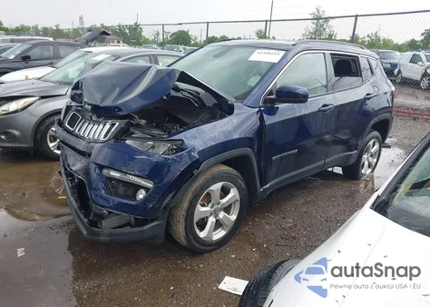 2018 Jeep Compass Latitude 4X4 z USA, uszkodzony, nr VIN 3C4NJDBB9JT480133